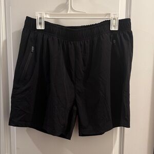 Amazon Men's Black Athletic Shorts